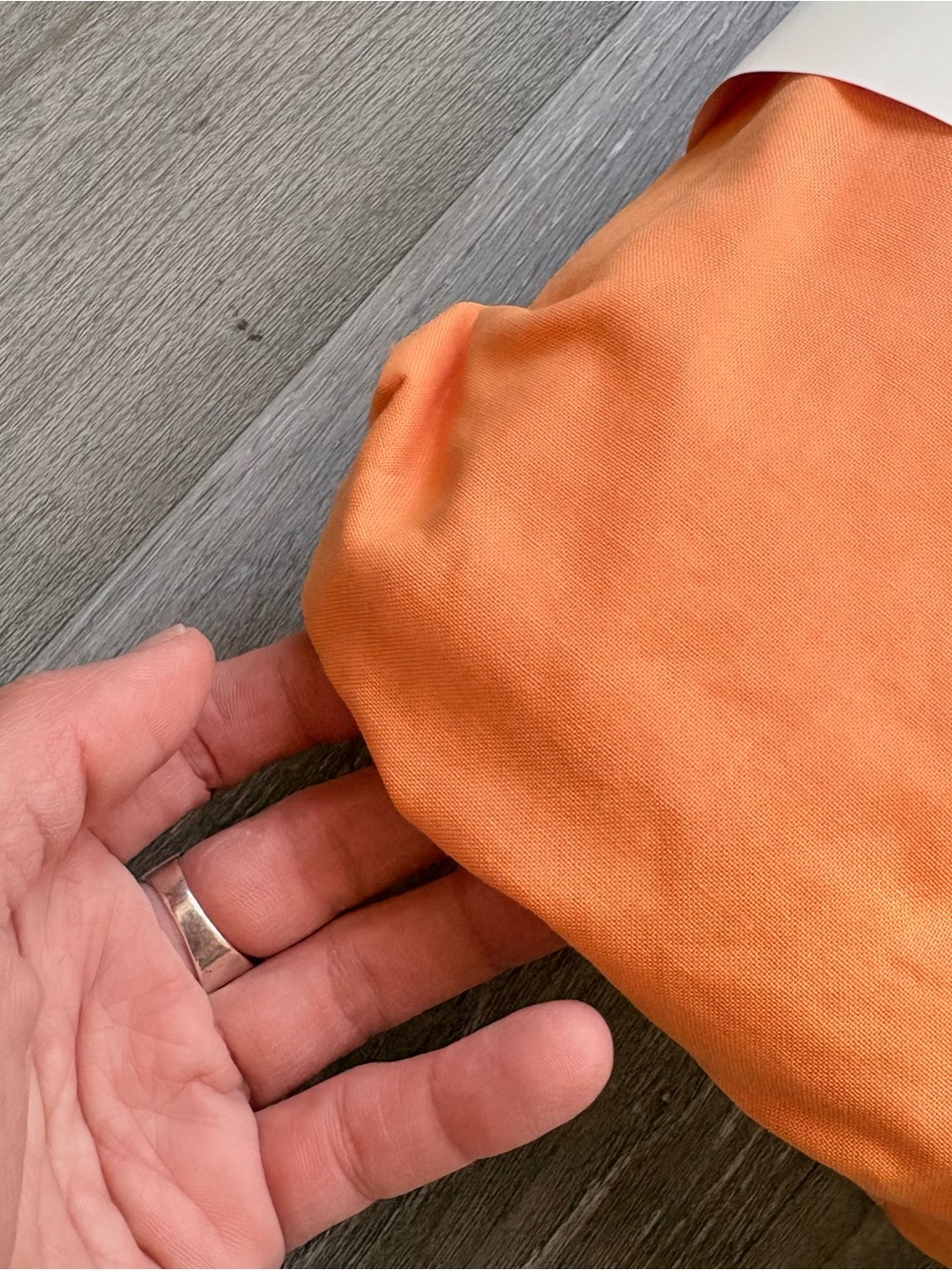 NEW IKEA ÄNGSLILJA Duvet
Cover and Pillowcase, Orange, King - Picture 4 of 9